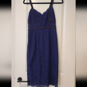Express Navy lace dress size 0